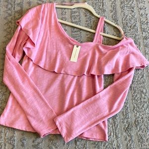 Anthropologie off the shoulder top